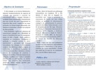 Folder do III Seminário, verso